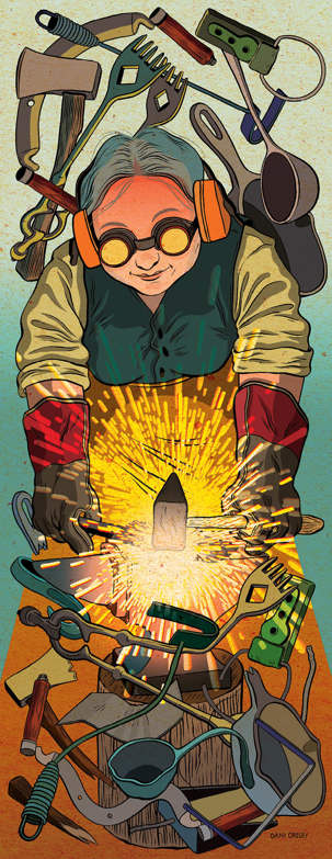 The Essential Support of Repairing